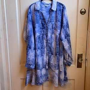 Blue Island Tie Dye Dress